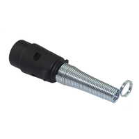 Autone TP02C 7Pin 12V Nylon Connecteur de remorque Fiche de remorque avec spirale Répondre à ISO 1724 ISO 3732