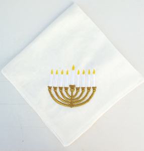 ผ้าเช็ดมือบนโต๊ะผ้าลินินแบบปักโลโก้สำหรับงานปาร์ตี้ออกแบบได้ตามต้องการ - Product Image 1