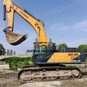 Machinerie lourde en bon état, excavatrices hydrauliques d'occasion Hyundai520L-9VS de 52 tonnes à vendre - Product Image 3