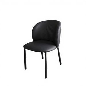 Silla <span class=keywords><strong>de</strong></span> <span class=keywords><strong>Comedor</strong></span> Individual Moderna <span class=keywords><strong>de</strong></span> Cuero con Patas <span class=keywords><strong>de</strong></span> Metal <span class=keywords><strong>para</strong></span> Hogar, Oficina y Comedores (Modelo C10) Directo <span class=keywords><strong>de</strong></span> Fábrica - Product Image 1