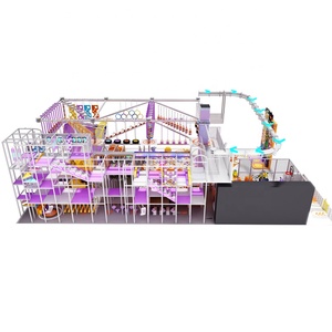 Servicio Integral de Fabricación de Circuitos de Cuerdas en Guangzhou, Equipamiento para Parques de Aventura Infantiles, Circuito de Cuerdas de Aventura - Product Image 3