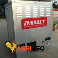 Chauffage au gaz DAMLY pour l'élevage de volailles, système de chauffage pour poulaillers, chauffage au gaz GPL/gaz naturel pour poules pondeuses et reproducteurs