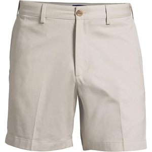 FOXA Short chino pour homme 6 pouces sans repassage en coton Oxford anti-plis à boutons sur le devant - Product Image 3