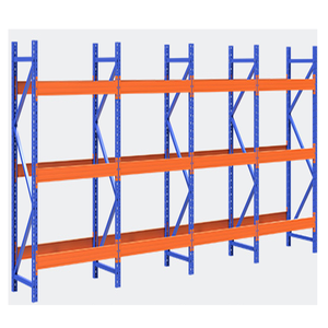 Gui Chang 3000KG 3 T Almacén de 3 toneladas Palé resistente Bastidores de 3 capas Sistema de estante Fábrica industrial Fabricantes Precio más bajo - Product Image 4