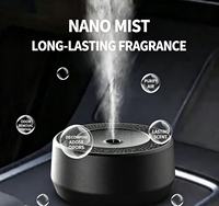 Diffuseur de voiture intelligent à pulvérisation électrique en alliage pour huiles essentielles pures, portable et parfumant