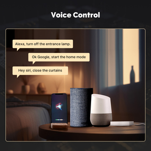 เกตเวย์บ้านอัจฉริยะ LangYeao, ฮับ Zigbee Thread Matter, ใช้งานร่วมกับ Apple HomeKit, Google <span class=keywords><strong>Alexa</strong></span>, แอป MOES Tuya, ควบคุมด้วยเสียง - Product Image 6