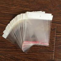 Sacs d'opp en plastique transparent personnalisés Emballage de sac en poly personnalisé