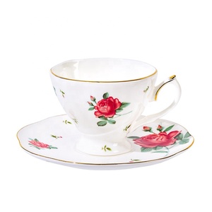 Tasses et soucoupes en porcelaine fine de luxe européennes les plus vendues - Product Image 4