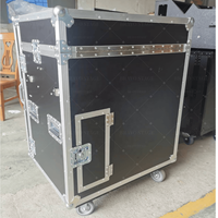 Station de travail DJ portable personnalisée avec tiroirs et table de travail latérale