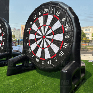 Jeu <span class=keywords><strong>de</strong></span> fléchettes gonflable géant, cible <span class=keywords><strong>de</strong></span> fléchettes géante pour l'extérieur, idéal pour les locations événementielles, les événements commerciaux et les divertissements en plein air. - Product Image 4