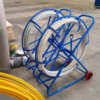 Tige de guidage en fibre de verre 8 mm * 100 m / Corde de guidage / Tire-câble 4,5 mm x 100 m