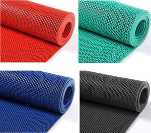 स्विमिंग पूल बाथरूम के लिए रोल में वॉशबल पीवीसी चटाई विरोधी पर्ची पैर चटाई - Product Image 2