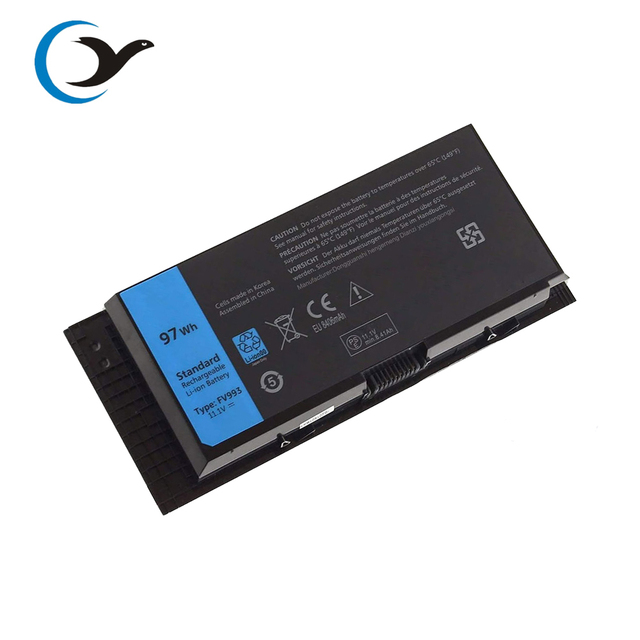 97Wh FV993 Battery for Dell Precision M6600 M6700 M6800 M4800 M4600 M4700 FJJ4W PG6RC R7PND OTN1K5 T3NT1 Laptop Battery