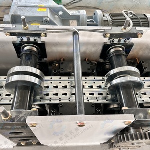 สายการผลิตแผ่นกลางชั้นวางสินค้า HAUAN พร้อมเครื่องจักรตัดและแปรรูปโลหะ 380V ความเร็ว 10-15 เมตร/นาที - Product Image 3