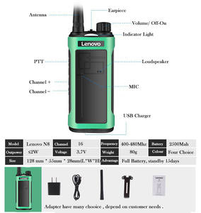 Nuevo Radio Walkie Talkie <span class=keywords><strong>Lenovo</strong></span> <span class=keywords><strong>N8</strong></span> - Product Image 6