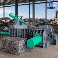 Prensa Hidráulica de Alta Productividad para Chatarra Metálica de Acero Inoxidable, con Bomba y Motor, para Reciclaje de Hierro y Aleación de Aluminio, Nueva en Oferta