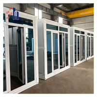 SH 20ft Économie d'énergie Structure en acier préfabriquée Kit de porte en verre Maisons modulaires Conteneur pliant Maison de maison mobile