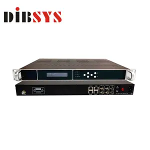 Q416M ip qam digital dvb t dtmb modulator ip to 16 channel isdbt digital tv broadcasting with 8*MPTS output