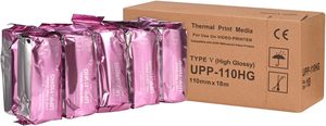 Papier thermique brillant de type V pour imprimante Sony compatible, recyclable, UPP-110HG, pour soins personnels et usage industriel - Product Image 4
