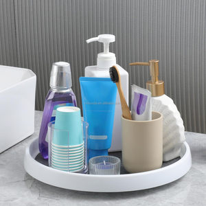 Estante de especias giratorio de meseta giratoria para despensa, tocadiscos antideslizantes <span class=keywords><strong>Lazy</strong></span> <span class=keywords><strong>Susan</strong></span> para cocina, baño, refrigerador debajo del fregadero - Product Image 5