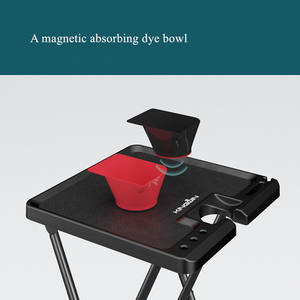 Chariot pliant de salon Chariot pliant plateau pliant plateau de perm de <span class=keywords><strong>cheveux</strong></span> de pli chariot de salon - Product Image 6