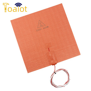 Plaque chauffante en silicone LiYingChuangxin 280x280mm 220V 600W avec support adhésif pour imprimante 3D - Product Image 3