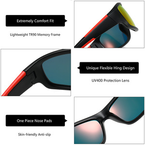 New Men's <strong>Sports</strong> <strong>Polarized</strong> <strong>Sunglasses</strong>, Cycling Driving Shades, European American Style, UV Protection, Custom Logo, 1pc Min - Product Image 5
