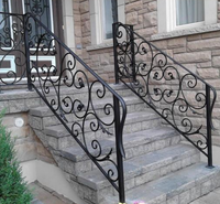 Escalier en fer forgé/fenêtre/balustrade de balcon/garde-corps Ms