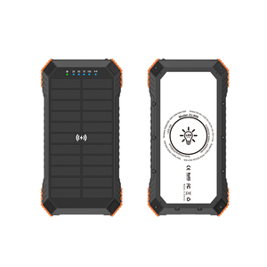 2025 batterie Rechargeable nouvelle Mini banque d'alimentation <span class=keywords><strong>mobile</strong></span> solaire double Port USB charge rapide avec plein écran LED banques d'énergie solaire - Product Image 4