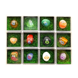 Piedra caída de cristal Natural DIY Em <span class=keywords><strong>Oji</strong></span> Pack decoración Mini piedra preciosa DIY lindo regalo de cristal de piedra de dibujos animados para niños y niñas - Product Image 4