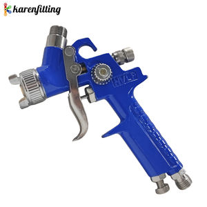 Pistolet de pulvérisation HVLP pour peinture automobile et meubles H-2000, outil de réparation automobile DIY, buse en acier 1.4mm 1.7mm 2.0mm - Product Image 2