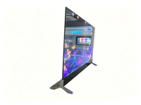 TV OLED Transparente de Escritorio de 55 Pulgadas con Pantalla Táctil de 10 Puntos, 43% de Transmitancia, Animación y Gráficos, Android/PC para Tiendas Minoristas y Hogar