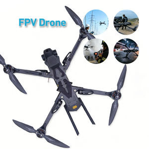 Dron FPV de 10 Pulgadas y 4 Ejes con Marco Tipo X, Control Remoto, Cámara HD de Gran Angular, Motor sin Escobillas 3115 900KV, ESC 4 en 1 de 65A, Carga de 4 kg - Product Image 1