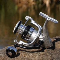 CHILENT Harga Terjangkau Spinning Reel HT500-7000 10KG Rasio Gigi 5.2:1 Reel Air Asin Reel Pancing Ikan Mas Reel Pancing Air Tawar Umpan Buatan