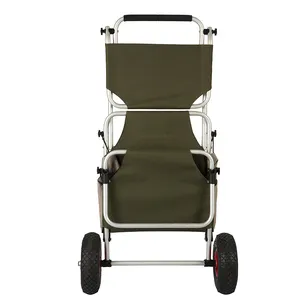 Outdoor Portable Folding utility durable Beach cart shopping Trolley