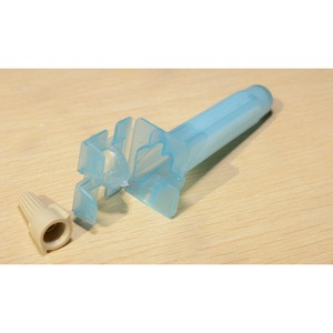 ขั้วต่อสายเคเบิลกันน้ำแบบพลาสติกสีน้ำเงินชนิดเสียบ 6V-600V สำหรับระบบวาล์วโซลินอยด์สำหรับการชลประทาน - Product Image 2