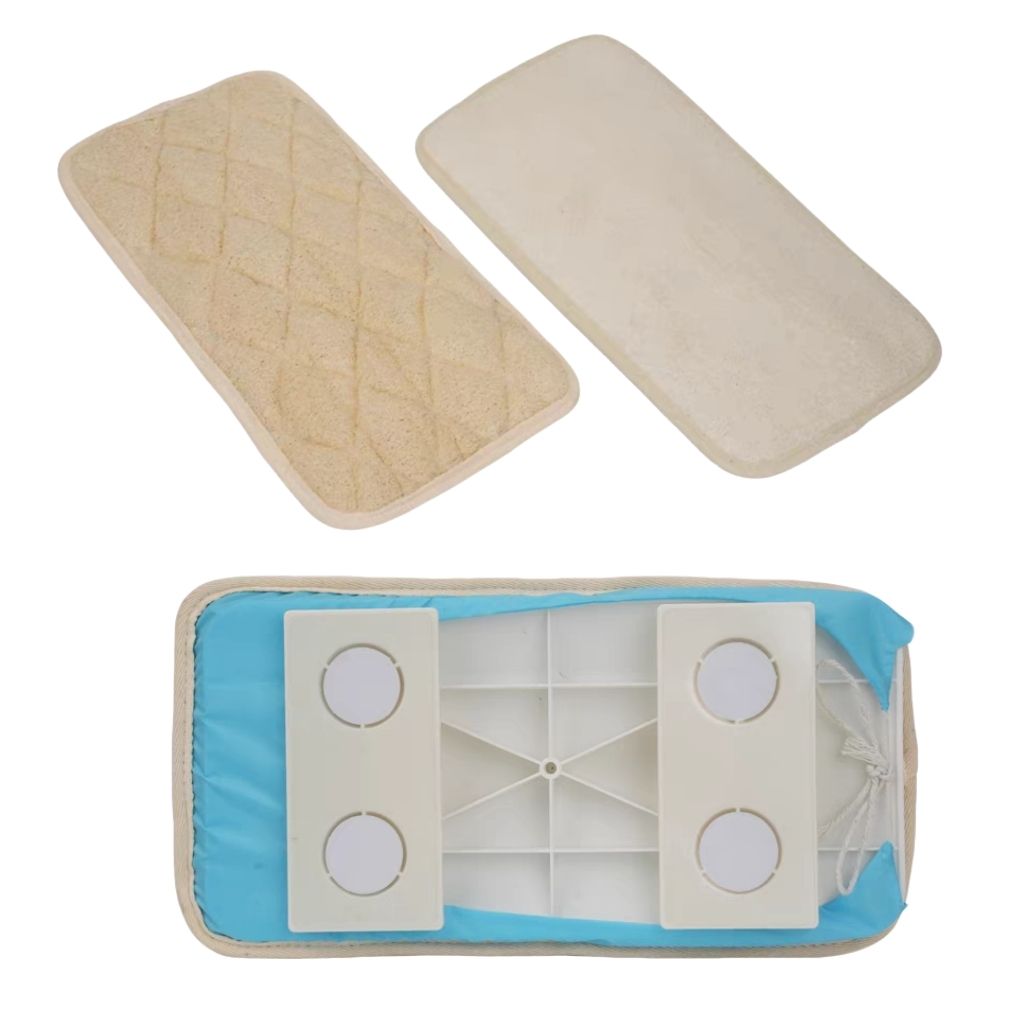 Rubbing the back board