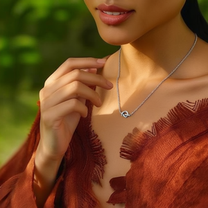 Stainless Steel Pendant <b>Necklace</b> PVD <b>Gold</b> Plated Sustainable Resistant Fashion Jewelry - Product Image 3
