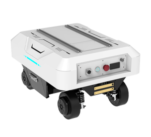 UGV de mapeo de alta precisión y <span class=keywords><strong>AGV</strong></span> de fábrica, chasis omnidireccional de 4 ruedas con carga personalizada de 120KG personalizable - Product Image 1