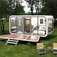 Villa préfabriquée de luxe à 2 chambres prête à être expédiée, maison modulaire en acier, maison-bateau, hôtel flottant, autres mini-maisons