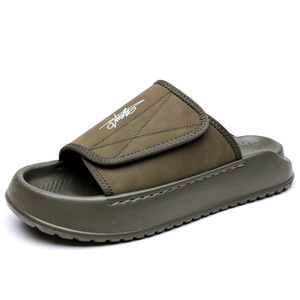 Sandalias de Playa Casuales para Hombre, Diseño Abierto, Parte Superior de PU, Suela de EVA Antideslizante - Product Image 5