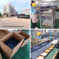 Vente directe usine – Supports de table vierges en cristal artificiel à motifs géométriques, prêts pour la sublimation par transfert thermique – Cristaux personnalisés
