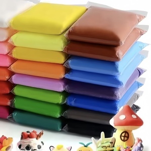 Argile à modeler colorée Siwei 500g à séchage à l'air pour la sculpture, la modélisation manuelle et la fabrication de slime sans cuisson - Product Image 6