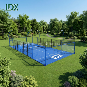 Cancha de Pádel Panorámica con Vidrio Templado de 12 mm para Club Deportivo, Kit Completo para Cancha de Pádel Interior y Exterior - Product Image 3