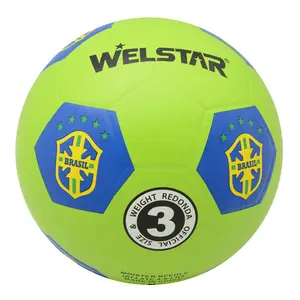 Balón de fútbol promocional, pelota de entrenamiento de fútbol de tamaño Mini 1 2 3, bolas de goma de diseñador, juguete de regalo