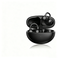 Auriculares TWS de Clip Abierto de Excelente Calidad con Cancelación Activa de Ruido (ANC) para Sonido HiFi 5.4, Auriculares Deportivos con 5-10 Horas de Duración