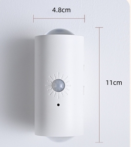 Round <b>RGB</b> Motion Sensor Light LED Cabinet Lamp Magnetic Battery Powered Home Decoration with Remote <b>Control</b> - Product Image 6
