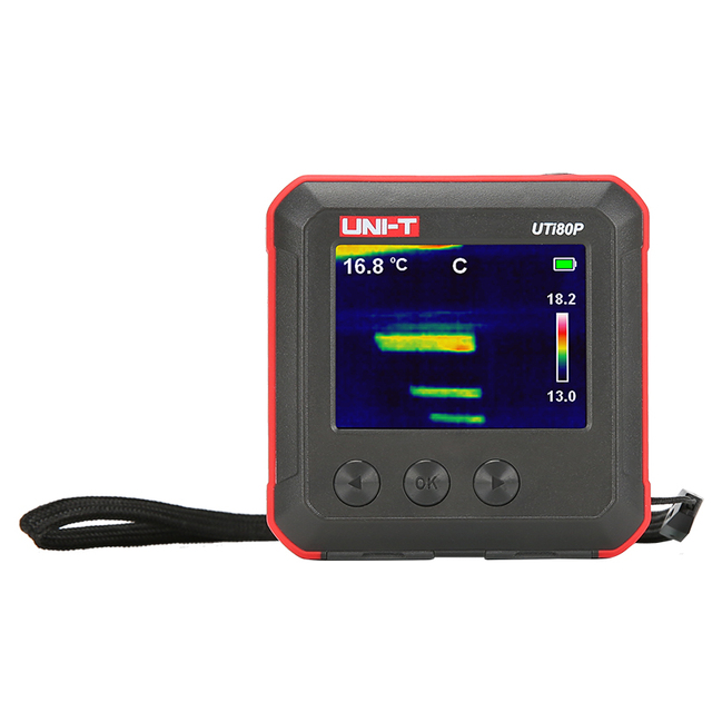 UNI-TUTi80P Mini Infrared Thermal Imager Pocket Style Portable Thermal Camera for Industrial Temperature Floor Heating Detection