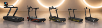 Cinta de correr comercial cómoda con motor de CA de 3 HP, máquina de cardio motorizada curva para correr