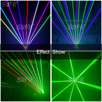 Wasserdichter Multi-Beam Vorhang-Laser Rotierender Himmelslaser für Autobahnen Straßenverkehr Laser-Ausrüstung RGB Grüner Vogel Auto